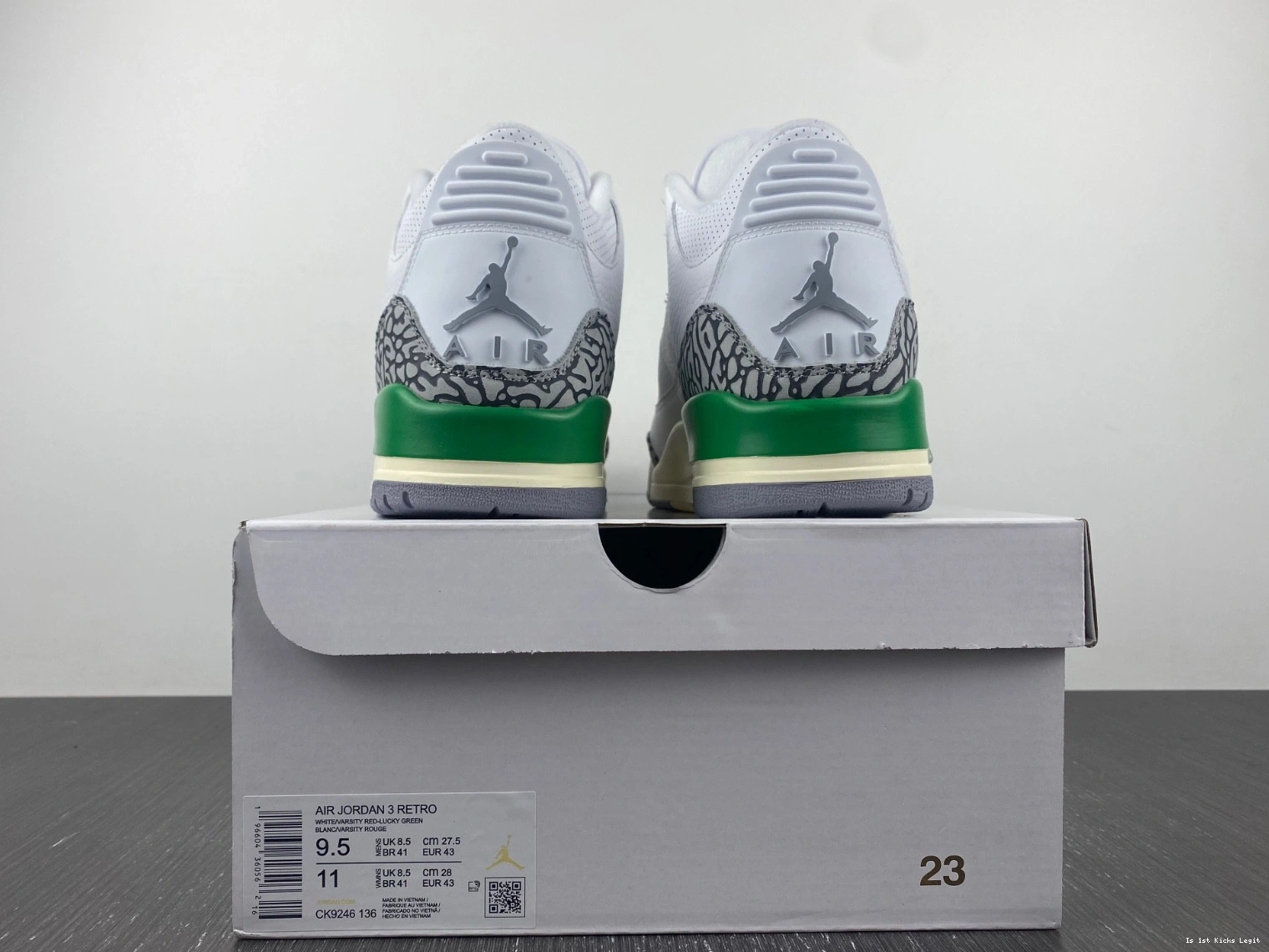 3 Jordan Air Lucky WMNS CK9246-136 Green 0911